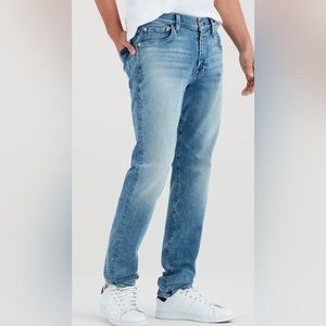 NWT, Luxe Sport Slimmy with Clean Pocket in Authentic Sonar